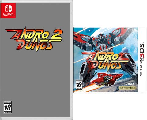 andro dunos ii physical retail release vgnysoft x pixelheart esrb nintendo 3ds nintendo switch cover www.limitedgamenews.com