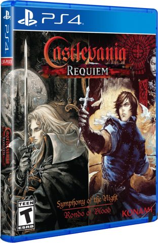 castlevania reqiuem standard edition physical retail release playstation 4 cover www.limitedgamenews.com