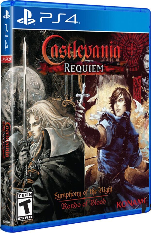 castlevania reqiuem standard edition physical retail release playstation 4 cover www.limitedgamenews.com
