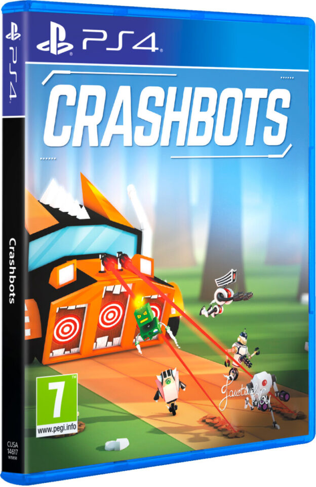 crashbots physical retail release red art games playstation 4 cover www.limitedgamenews.com