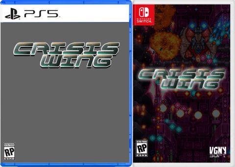 crisis wing physical retail release vgnysoft x eastasiasoft esrb nintendo playstation 5 nintendo switch cover www.limitedgamenews.com
