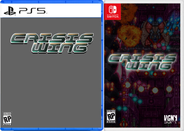 crisis wing physical retail release vgnysoft x eastasiasoft esrb nintendo playstation 5 nintendo switch cover www.limitedgamenews.com
