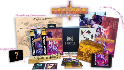 demons of asteborg collectors edition physical retail release neofid studios sega mega drive genesis cover www.limitedgamenews.com