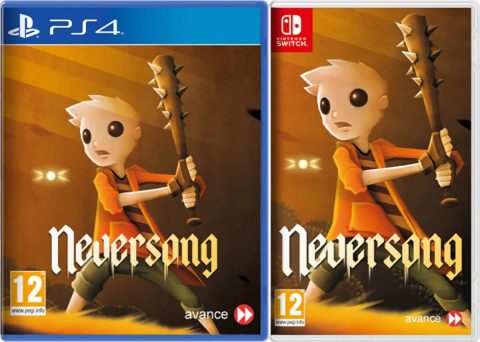neversong physical retail release pegi eu avance playstation 4 nintendo switch cover www.limitedgamenews.com