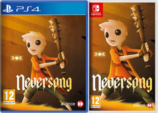 neversong physical retail release pegi eu avance playstation 4 nintendo switch cover www.limitedgamenews.com