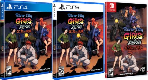 river city girl zero standard edition physical retail release esrb limited run games playstation 4 playstation 5 nintendo switch cover www.limitedgamenews.com