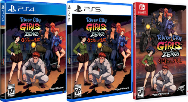 river city girl zero standard edition physical retail release esrb limited run games playstation 4 playstation 5 nintendo switch cover www.limitedgamenews.com