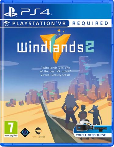 windlands 2 physical retail release eu pegi perp games playstation vr cover www.limitedgamenews.com