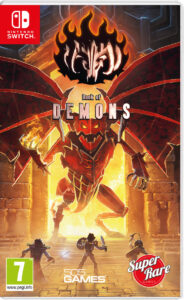 book of demons physical retail release eu pegi super rare games nintendo switch cover www.limitedgamenews.com