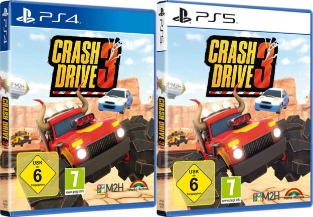 crash drive 3 physical retail release german usk markt und technik playstation 4 playstation 5 cover www.limitedgamenews.com