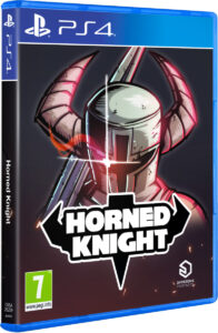 horned knight physical retail release eu pegi red art games playstation 4 cover www.limitedgamenews.com