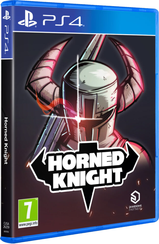 horned knight physical retail release eu pegi red art games playstation 4 cover www.limitedgamenews.com