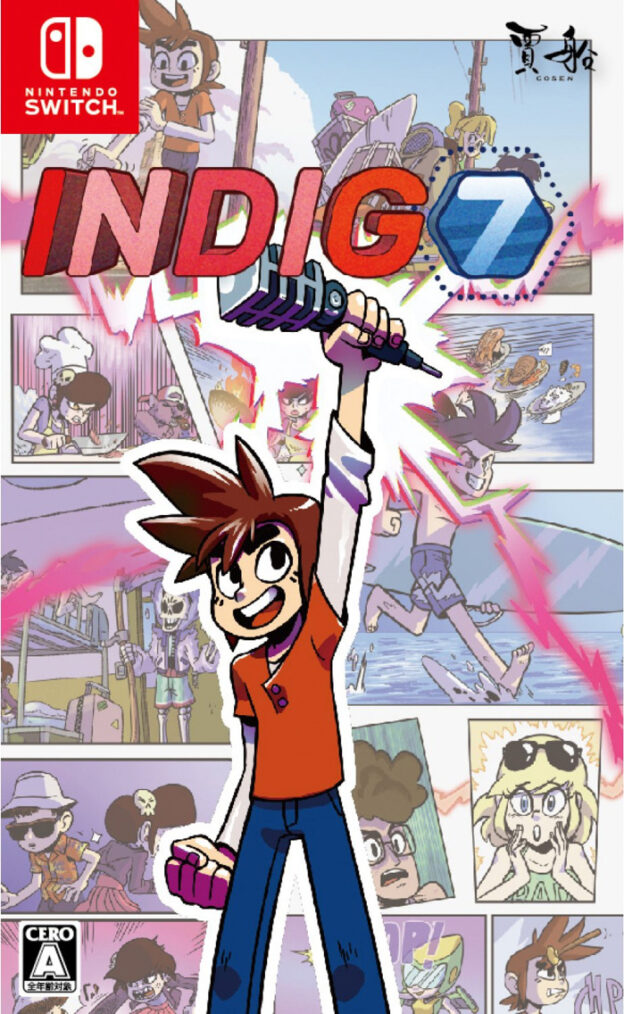 indigo 7 quest for love standard edition physical asia english retail release nintendo switch cover www.limitedgamenews.com