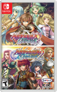 alphadia genesis 1 & 2 physial retail release kemco nintendo switch cover www.limitedgamenews.com