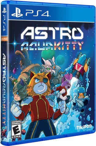 astro aqua kitty physical retail release limited run games playstation 4 cover www.limitedgamenews.com