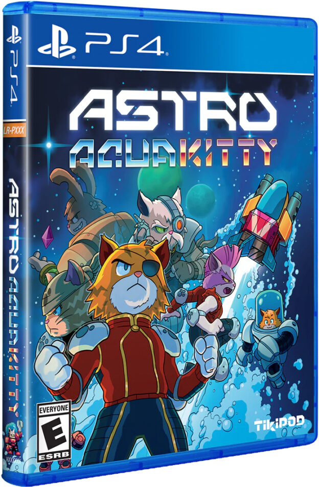 astro aqua kitty physical retail release limited run games playstation 4 cover www.limitedgamenews.com