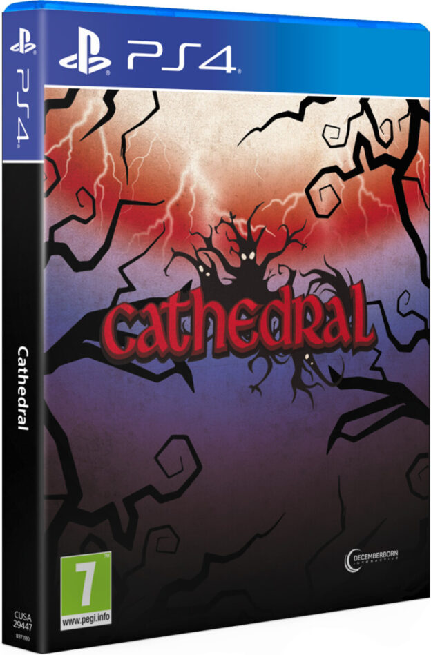 cathedral physical retail release pegi eu red art games playstation 4 cover www.limitedgamenews.com