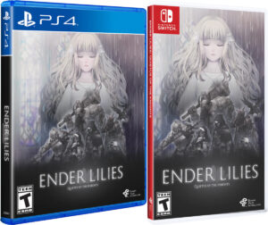 ender lilies quietus of the knights standard edition physical retail release binary haze interactive playstation 4 nintendo switch cover www.limitedgamenews.com