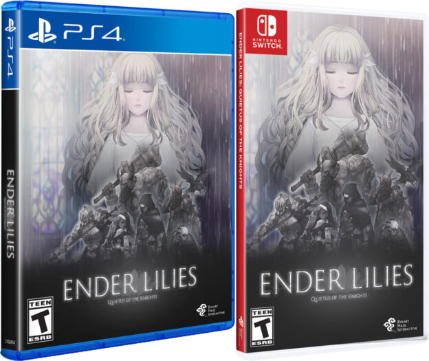 ender lilies quietus of the knights standard edition physical retail release binary haze interactive playstation 4 nintendo switch cover www.limitedgamenews.com
