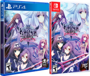 phantom breaker omnia standard edition physical retail release limited run games playstation 4 nintendo switch cover www.limitedgamenews.com