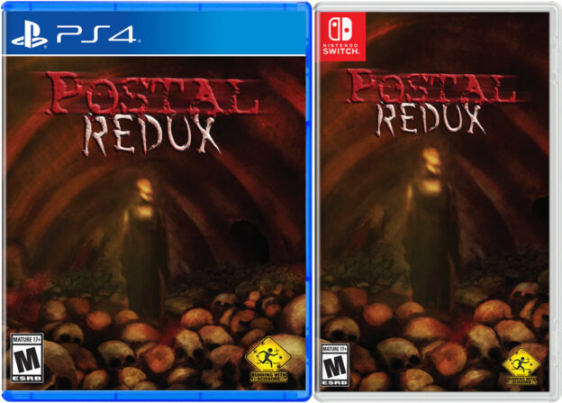 postal redux physical retail release md games playstation 4 nintendo switch cover www.limitedgamenews.com