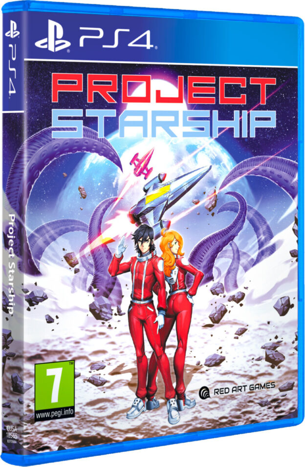 project starship physical retail release red art games playstation 4 cover www.limitedgamenews.com