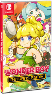 wonder boy returns remix standard edition physical retail release strictly limited games nintendo switch cover www.limitedgamenews.com