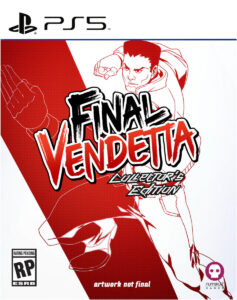 final vendetta collectors edition physical retail release limited run games playstation 4 playstation 5 cover nintendo switch www.limitedgamenews.com