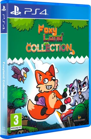 foxyland collection physical retail release eu pegi red art games playstation 4 cover www.limitedgamenews.com