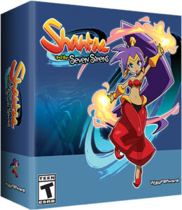 shantae and the seven sirens collectors edition physical retail release limited run games playstation 5 cover www.limitedgamenews.com
