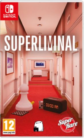 superliminal physical retail release super rare games nintendo switch cover www.limitedgamenews.com