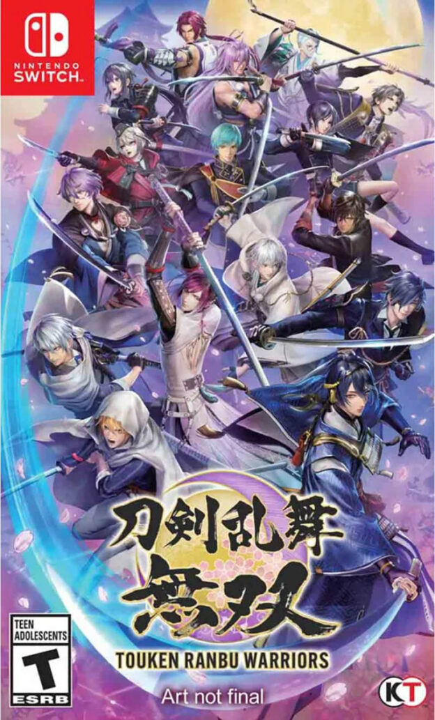 touken range warriors physical retail release us esrb nintendo switch cover www.limitedgamenews.com