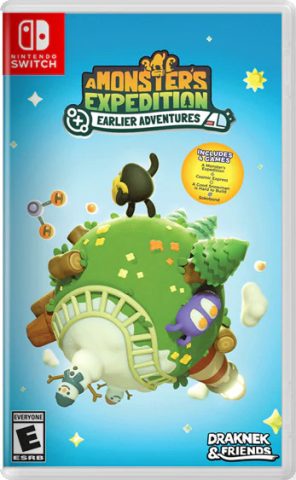 a monsters expedition physical retail release iam8bit us esrb nintendo switch cover www.limitedgamenews.com