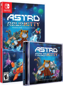astro aqua kitty pawsome collection soundtrack bundle physical retail release limited run games nintendo switch cover www.limitedgamenews.com