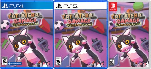 catlateral damage remeowstered physical retail release limited run games playstation 4 playstation 5 nintendo switch cover www.limitedgamenews.com