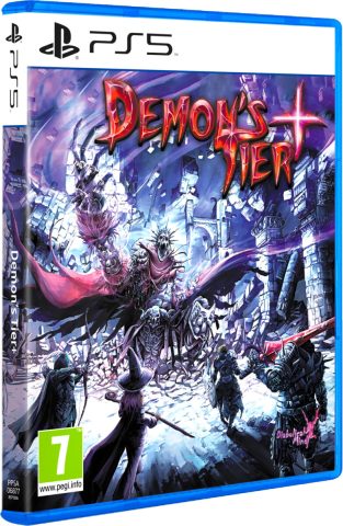demons tier+ physical retail release pegi eu red art games playstation 5 cover www.limitedgamenews.com