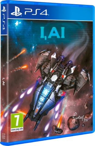 i, ai physical retail release eu pegi red art games playstation 4 cover www.limitedgamenews.com