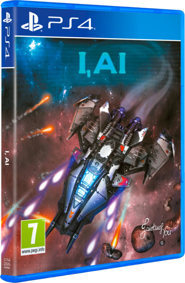 i, ai physical retail release eu pegi red art games playstation 4 cover www.limitedgamenews.com