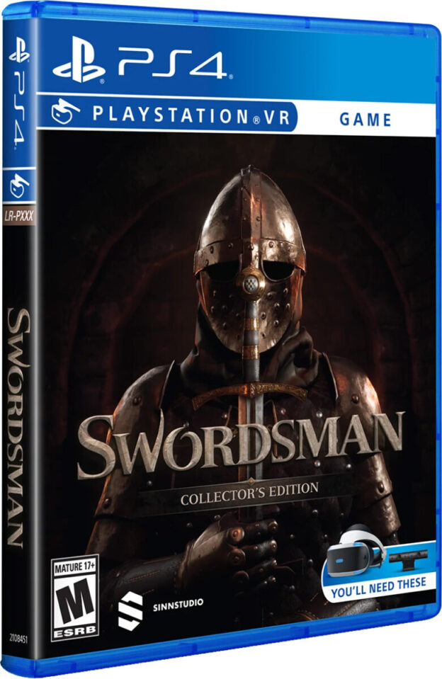 swordsman vr physical retail release us esrb limited run games playstation vr cover www.limitedgamenews.com