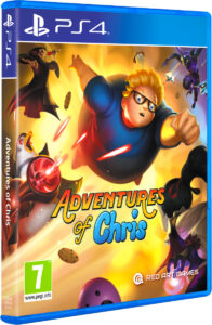 adventures of chris phyiscal retail release pegi eu red art games playstation 4 cover www.limitedgamenews.com