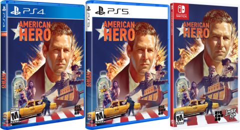 american hero standard edition physical retail release us esrb playstation 4 playstation 5 nintendo switch cover www.limitedgamenews.com
