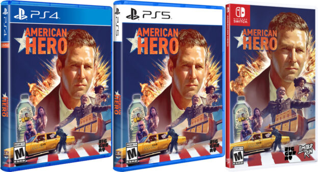 american hero standard edition physical retail release us esrb playstation 4 playstation 5 nintendo switch cover www.limitedgamenews.com