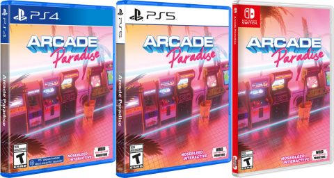 arcade paradise physical retail release wired production playstation 4 playstation 5 nintendo switch cover www.limitedgamenews.com