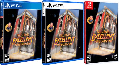 bill and teds excellent retro collection standard edition physical retail release limited run games playstation 4 playstation 5 nintendo switch cover www.limitedgamenews.com