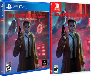 blade runner enhanced edition standard edition physical retail release limited run games playstation 4 nintendo switch cover www.limitedgamenews.com