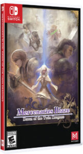 mercenaries blaze dawn of the twin dragons physical retail release circle ent & pm studios nintendo switch cover www.limitedgamenews.com