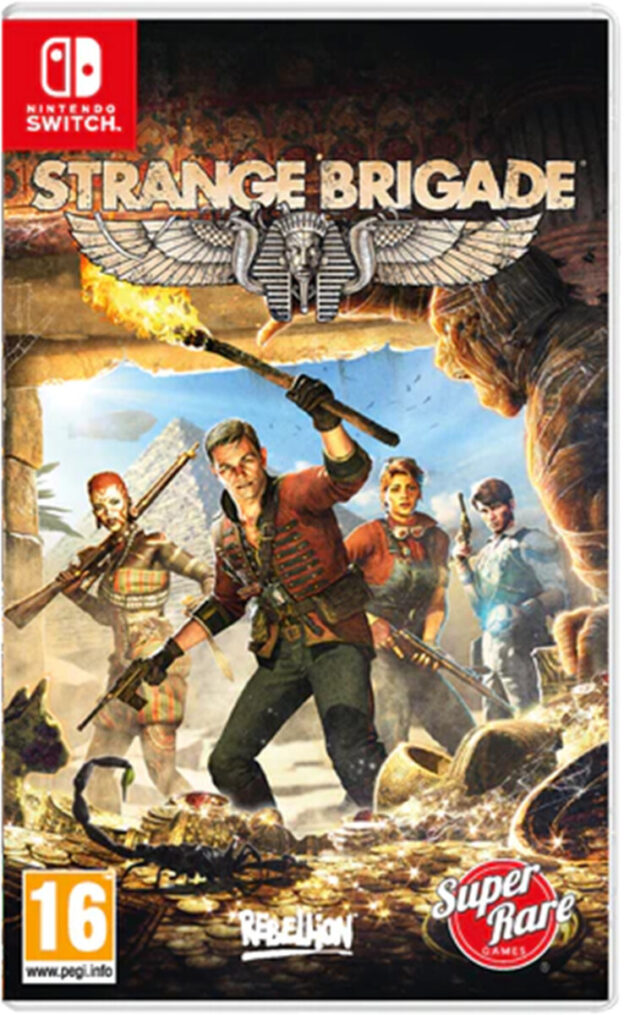 strange brigade physical retail release eu pegi super rare games nintendo switch cover www.limitedgamenews.com