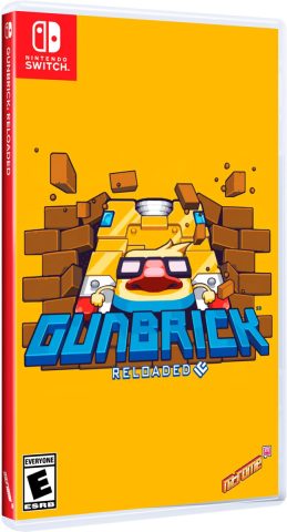 gunbrick reloaded physical retail release nitrome esrb us nintendo switch cover www.limitedgamenews.com
