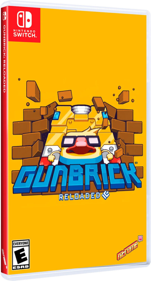 gunbrick reloaded physical retail release nitrome esrb us nintendo switch cover www.limitedgamenews.com