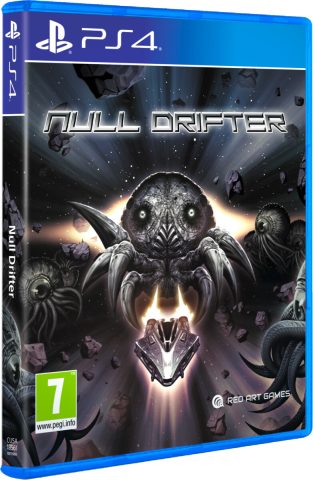 null drifter physical retail release pegi eu red art games playstation 4 cover www.limitedgamenews.com